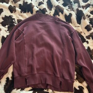 Aerie Burgundy Sweatshirt